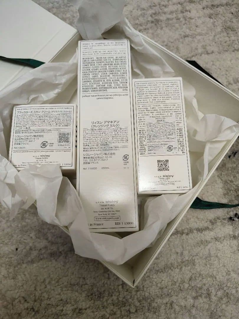 週末セール シスレー スキンケア限定3点セット ブラックローズ スキン