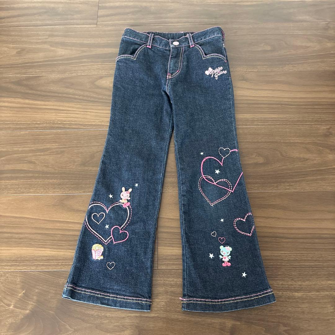 希少★レアタグ　メゾピアノ　ジーンズ メゾピアノジュニア ベリエちゃん ニット