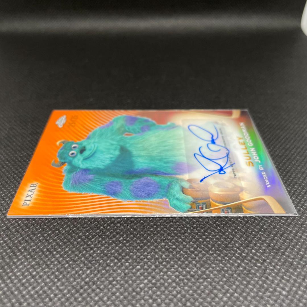 SULLEY /25 Autograph／Topps Chrome Disney