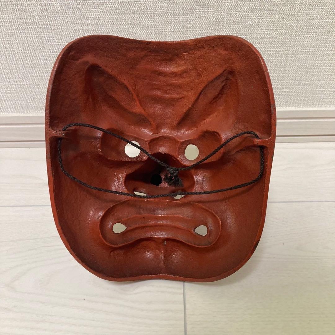 天狗 お面 鉄製 天狗面 縁起物 魔除 てんぐ - メルカリ