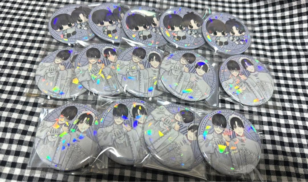 Qpa きゃらドリ コウキ。制服、深夜2時。 缶バッジ 14点セット