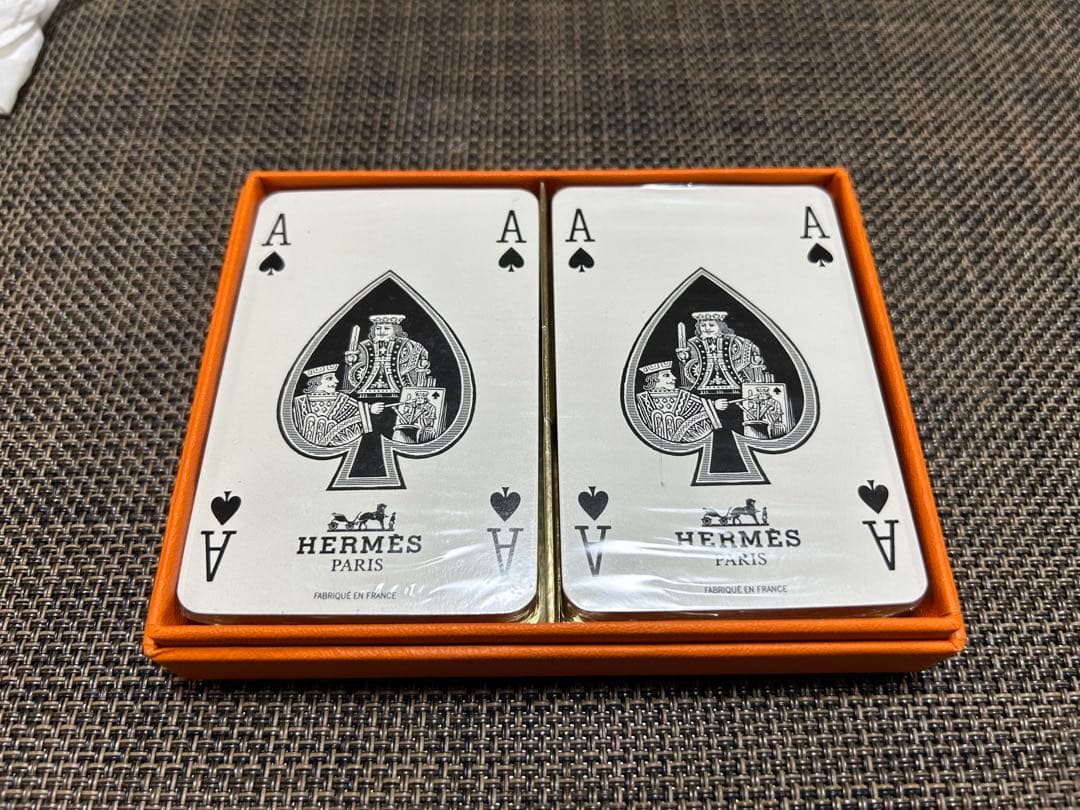 HERMES エルメス トランプセット 未使用品 - メルカリ