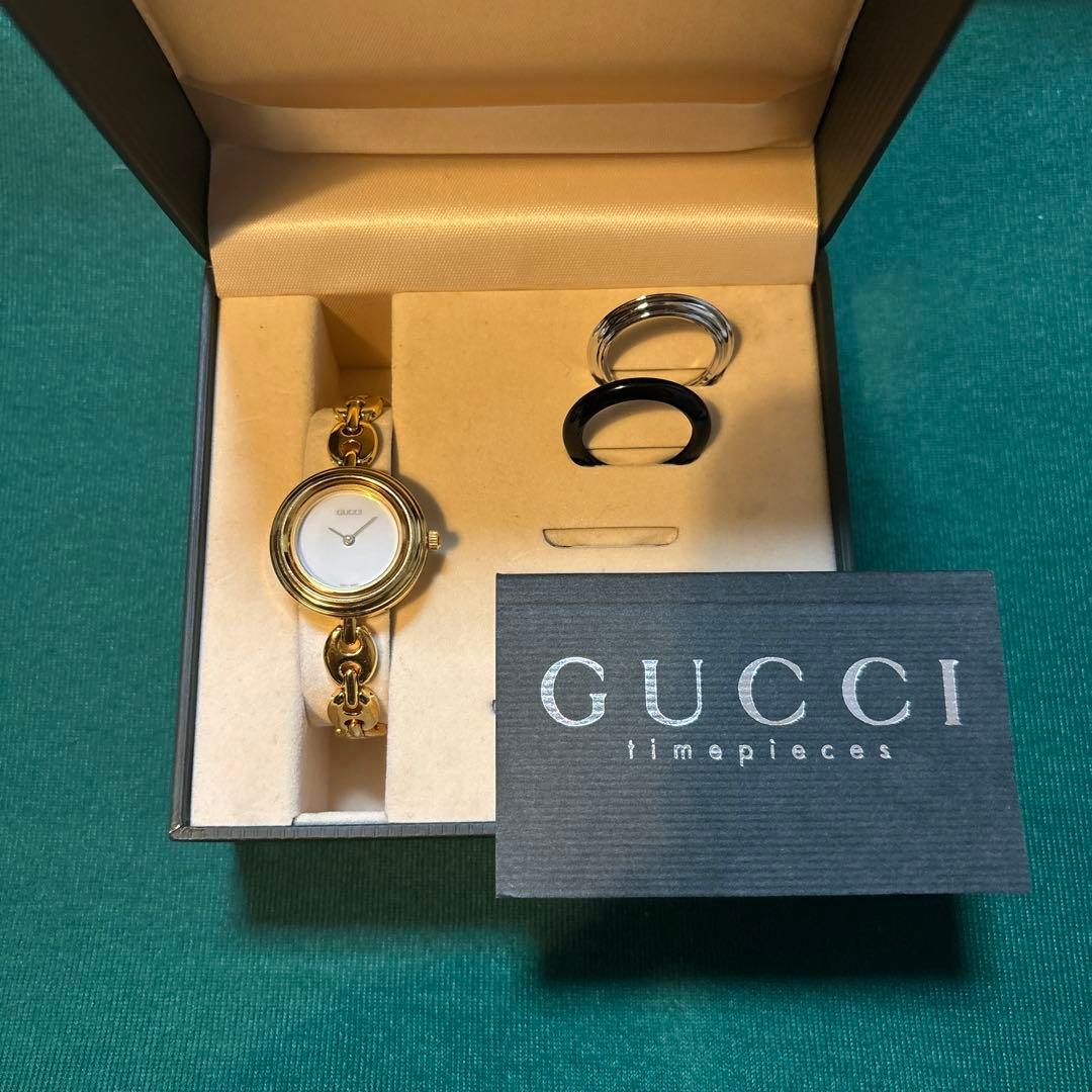 箱付き】GUCCI チェンジベゼル