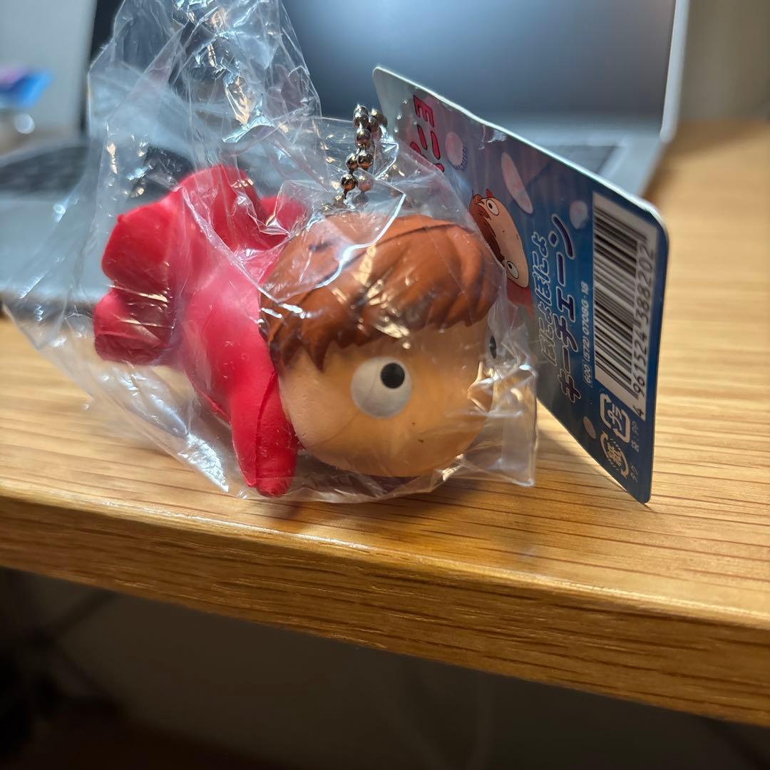 ポニョ　メタルチャーム　キーチェーン　手帳　ぶらりんホルダー　クリアファイル