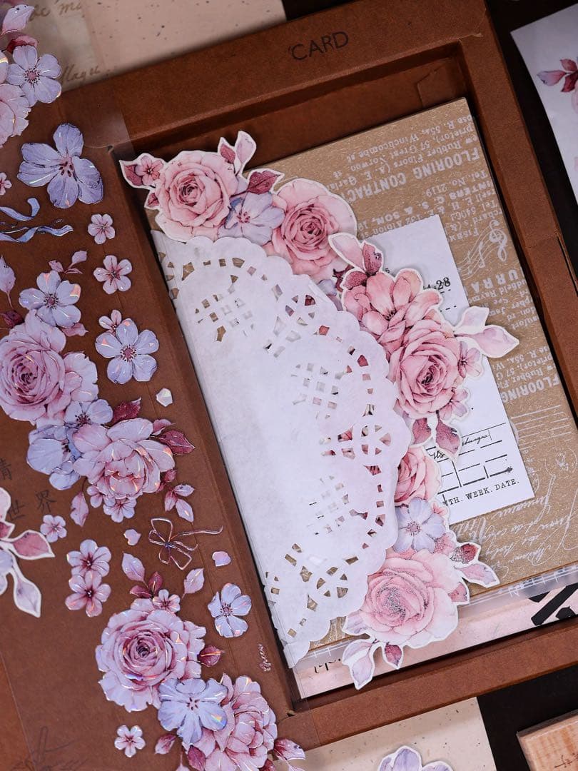 ⭐️SALE⭐️小白家文創《朝雾》海外マスキングテープ　マステ 【2514】