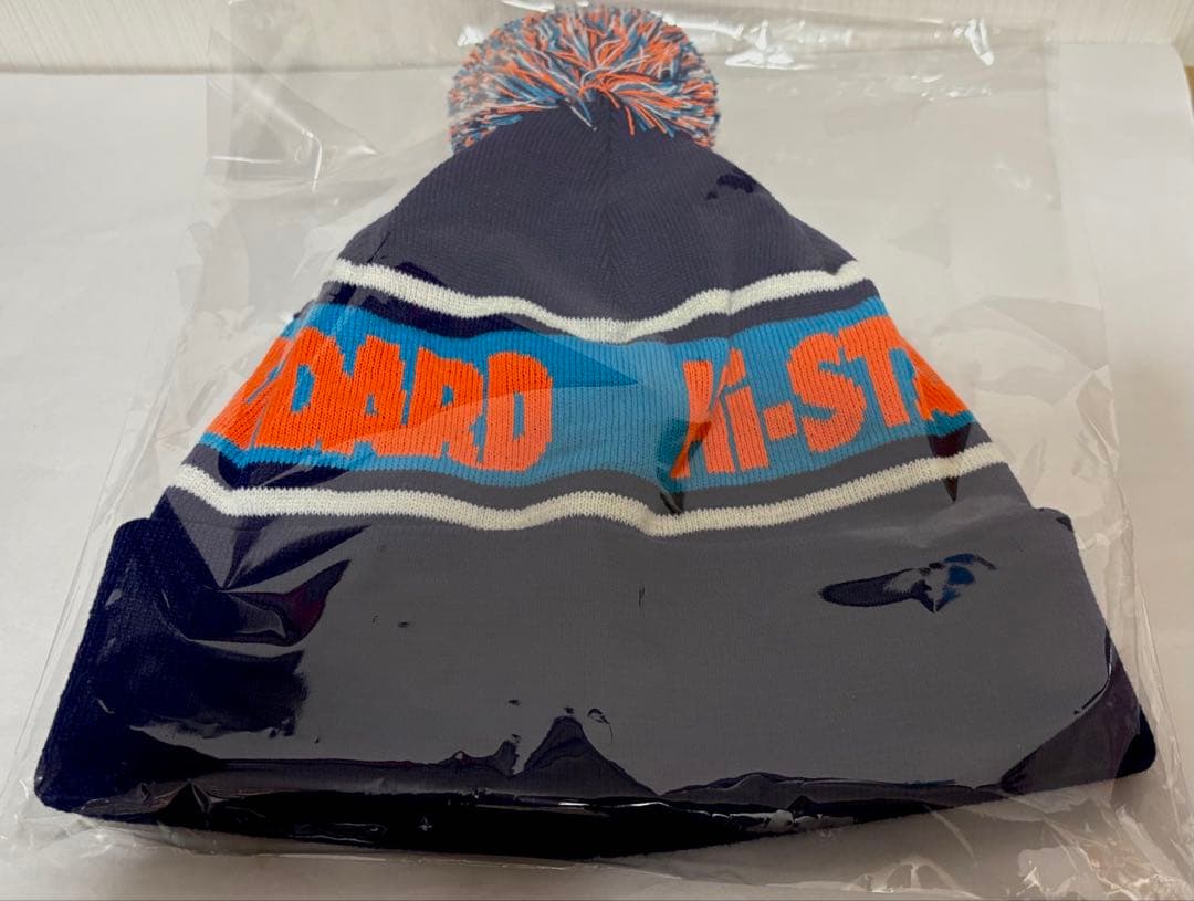 新品 送料無料 ハイスタ ニット帽 SNBツアー ネイビー ポンポン - メルカリ