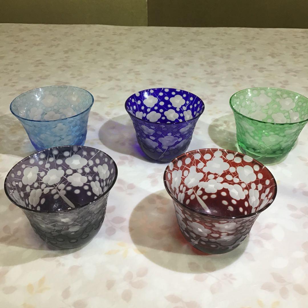 江戸切子酒器 江戸ギヤマン彫刻師津田学歩 - メルカリ