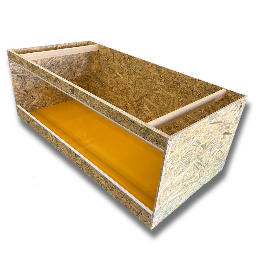 ぽ様専用 爬虫類ケージ 1200×600×450 OSB L108470439 - 温室・飼育