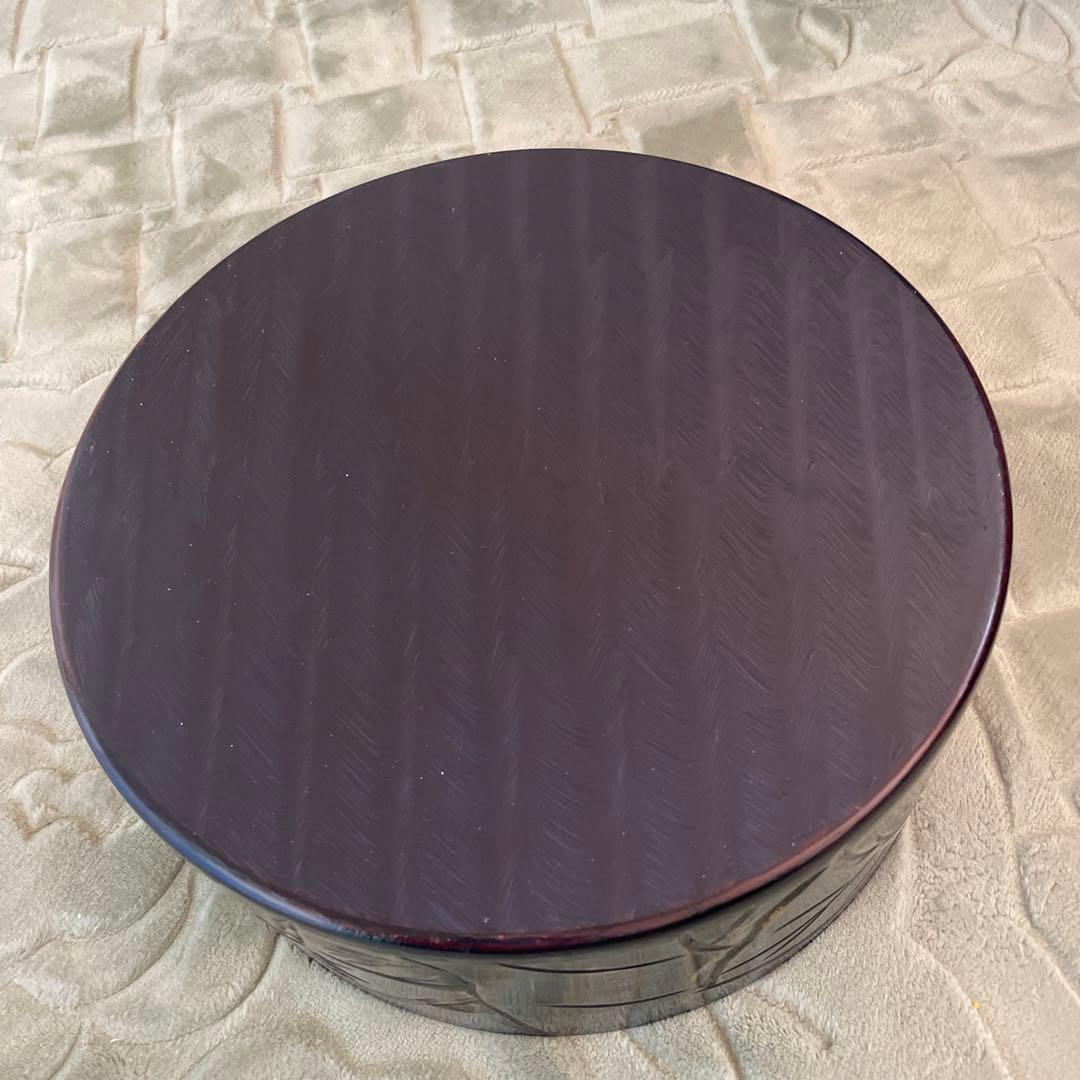 赤黒漆器 円形 椀