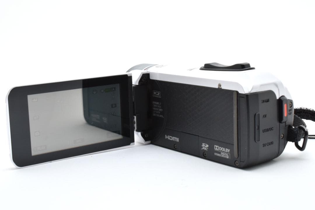 【美品】JVC ケンウッド　Everio GZ-R400 ホワイト　動作確認済