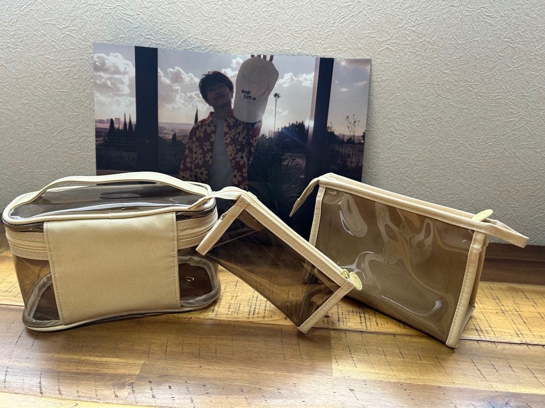 ♡新品未使用品♡Nissy Naptime クリアポーチ 3点セット - メルカリ