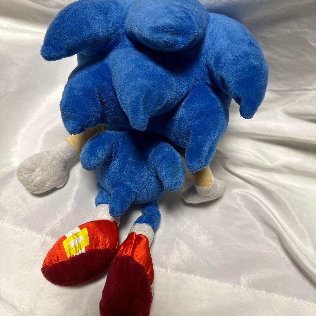 希少　ソニック ザ ヘッジホッグ SONIC 足裏赤　ナイロン　30cm