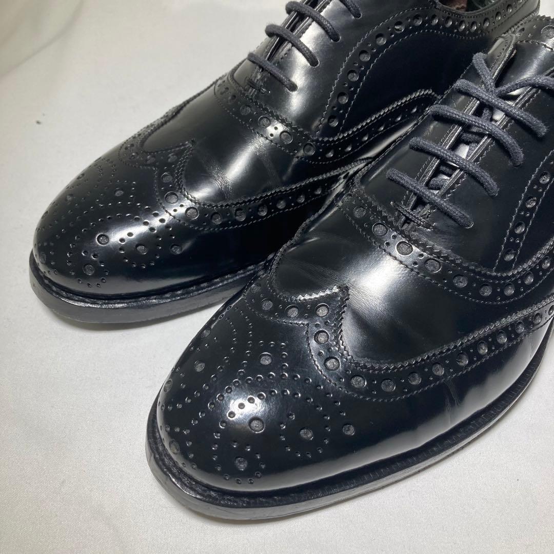 美品　Jalan Sriwijaya EDWARD 革靴 ウィングチップ 7