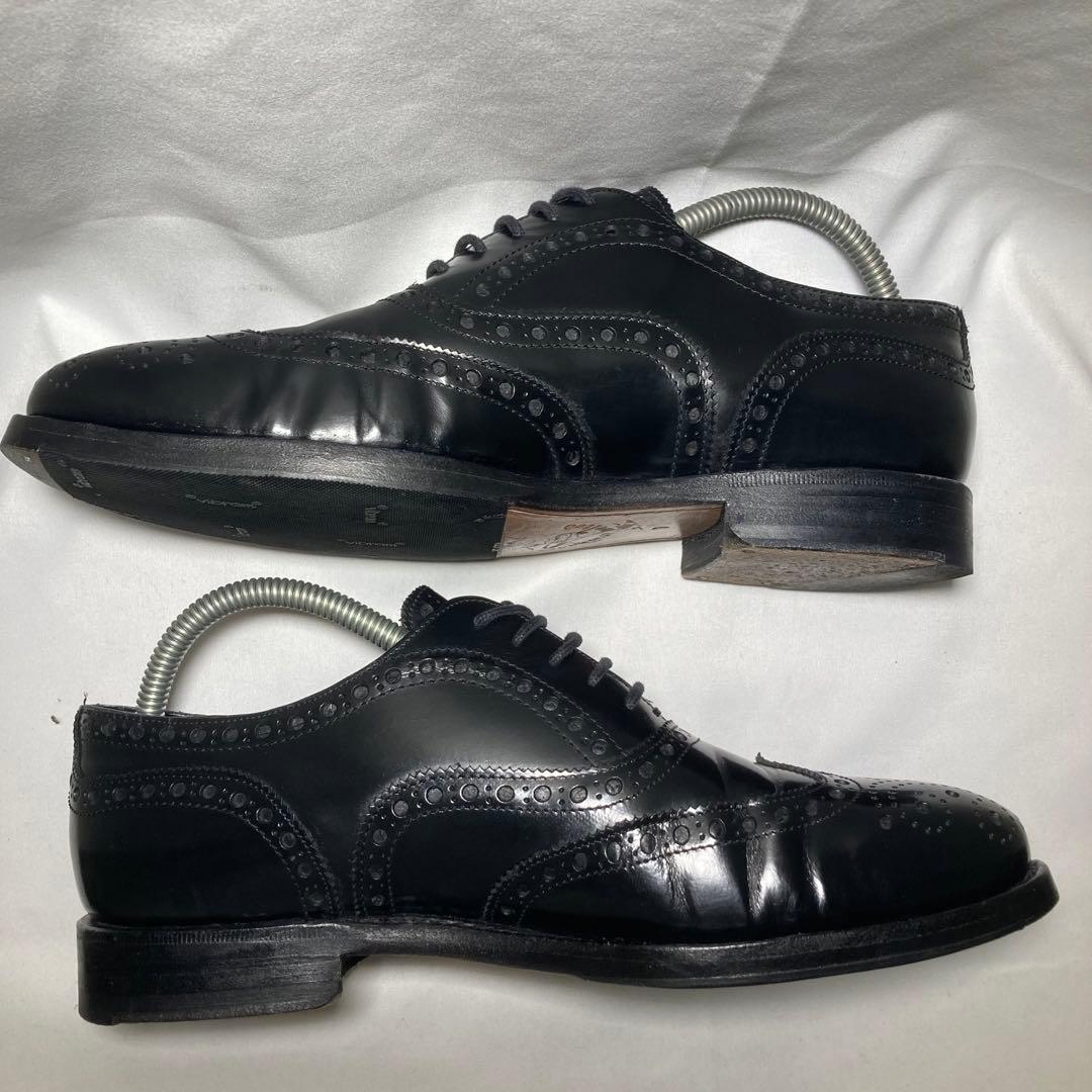 美品　Jalan Sriwijaya EDWARD 革靴 ウィングチップ 7