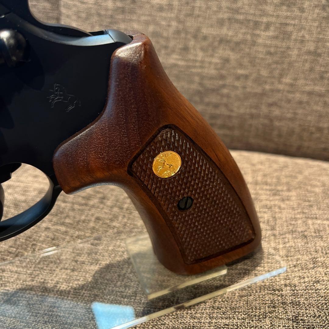 マルシン アナコンダ 6インチ マットブラックABS 木製グリップ