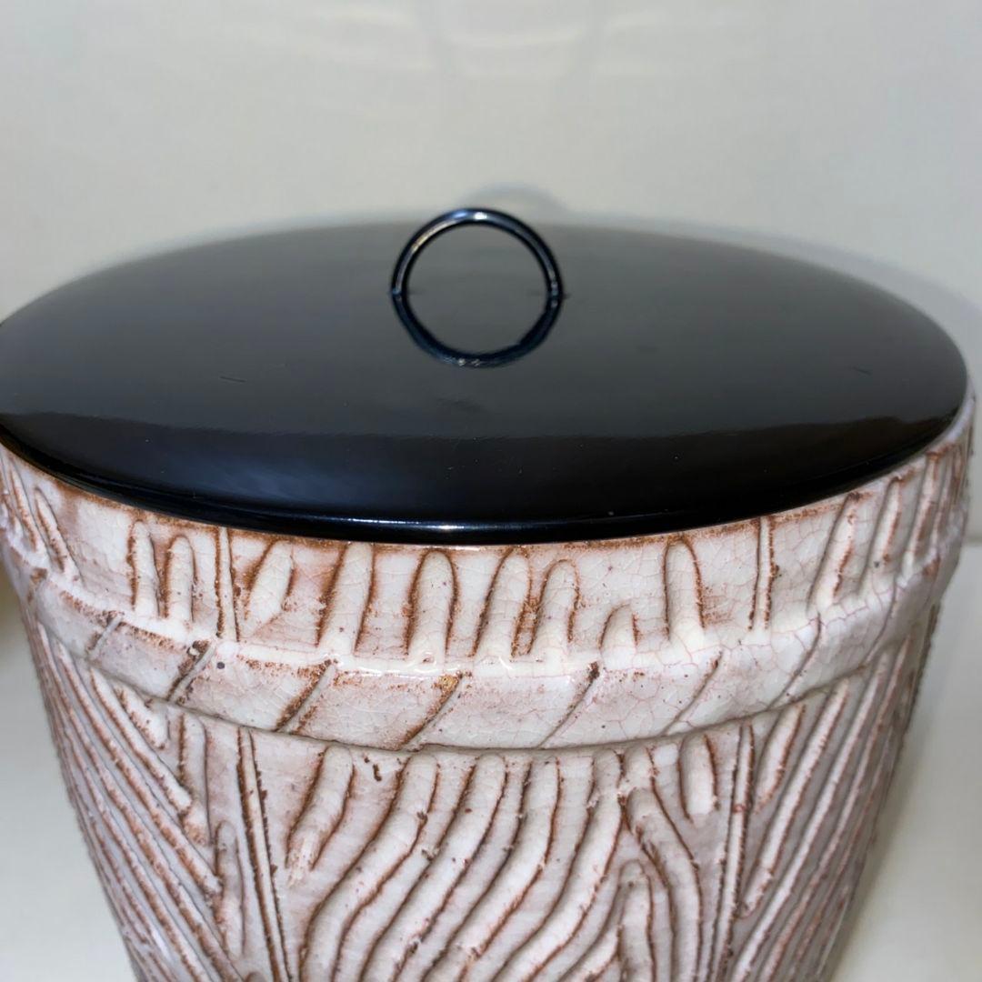 茶道具 水指 大野瑞峰作 萩焼 本物 桶水指 茶道 茶器