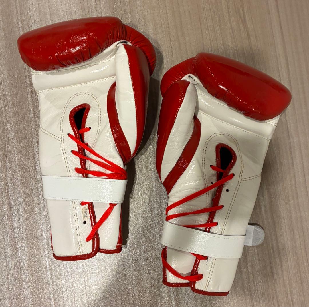 正月限定価格5日まで】クロフォード愛用 MXボクシンググローブ 赤 14オンス