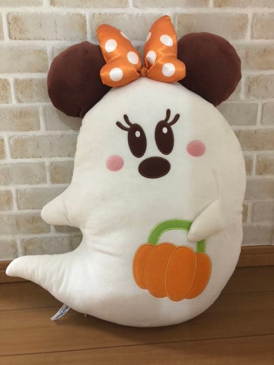 おばけミッキー&ミニーぬいぐるみクッション「アブーズ・バザール」景品【最終値引】