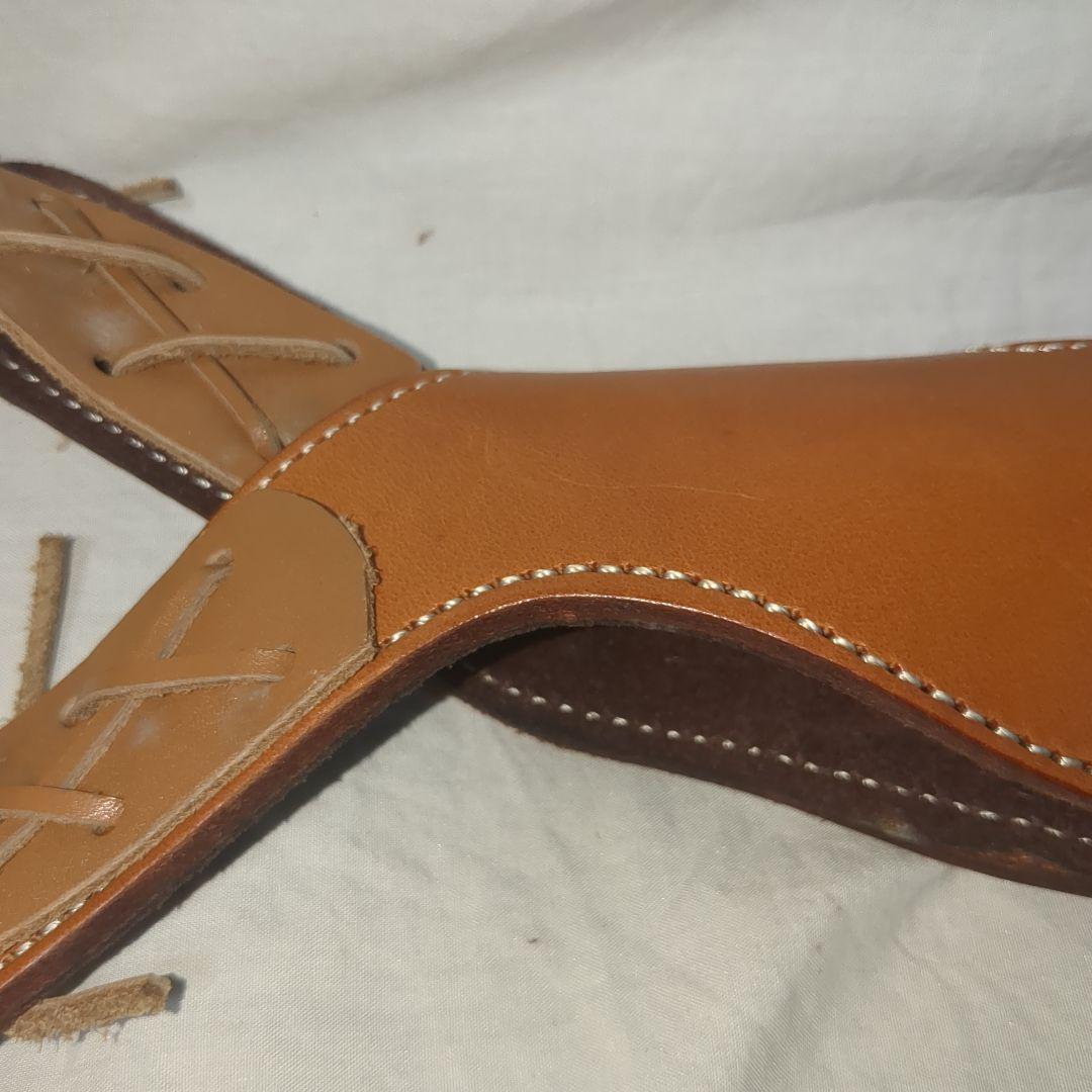 ダーティーハリータイプ 本革レザーショルダーホルスター リボルバー用