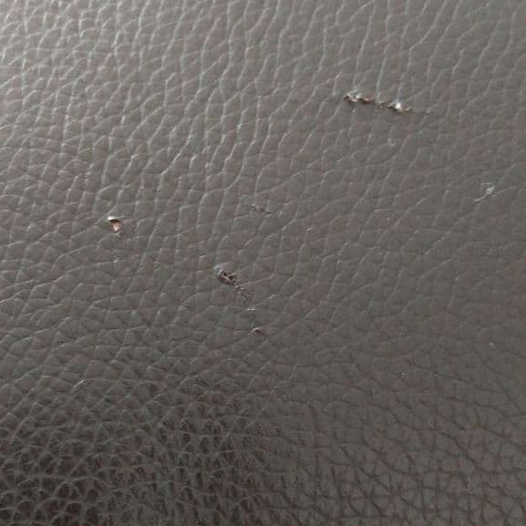 オットマン　大塚家具　革　総革張り　ダークブラウン