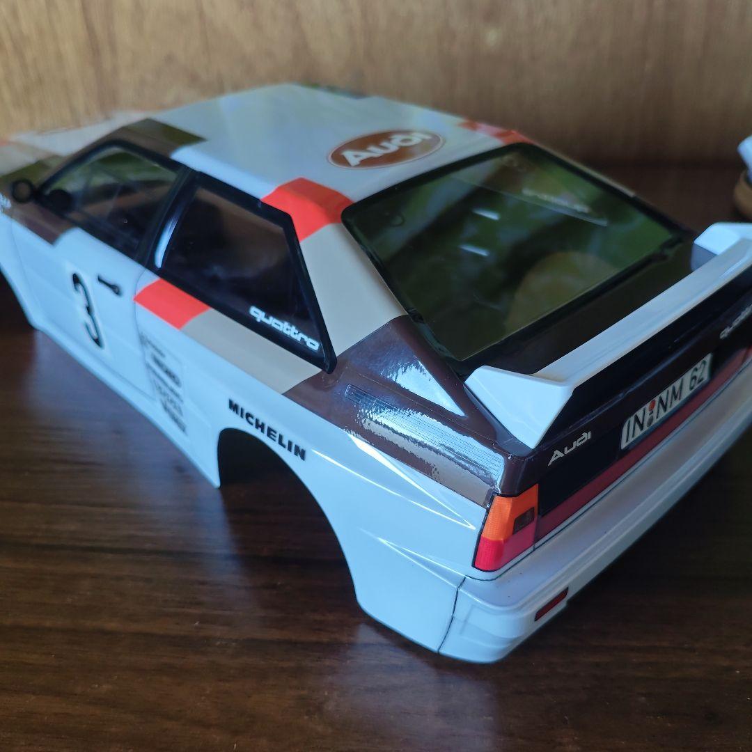 タミヤ　アウディ　クワトロ　ラリー