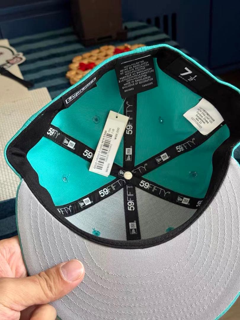 Supreme Gold Cross S Logo New Era 