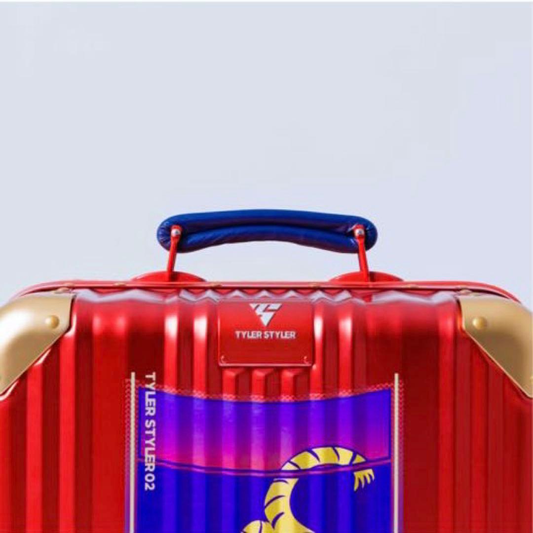 TylerStyler スーツケース キャリー 機内持込 軽量 防水 限定品 赤