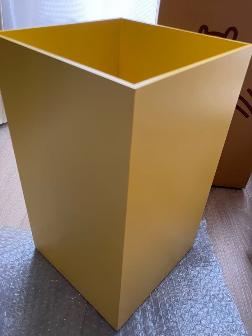 ヤマト工芸×瀬戸弘司 W CUBE ブラウン/ナチュラル梱包段ボール付属