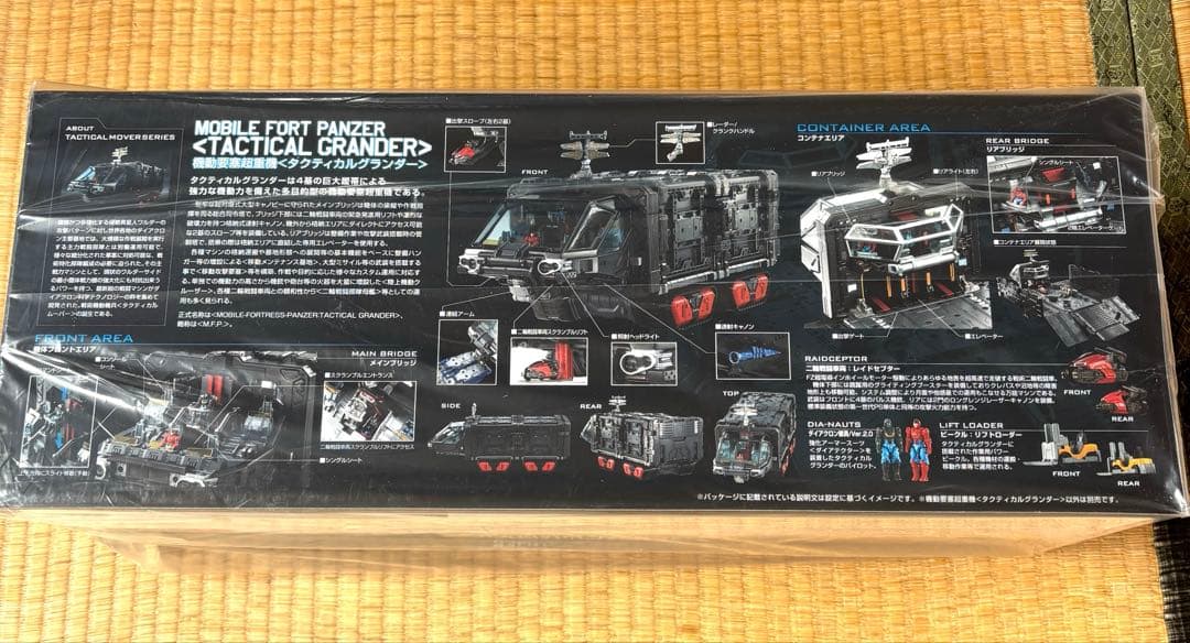 T-SPARK ダイアクロン 機動要塞超重機 タクティカルグランダー