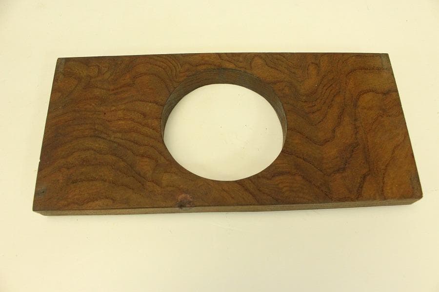 古民具 欅 四方 瓶掛 火鉢 五徳付(ZE447)