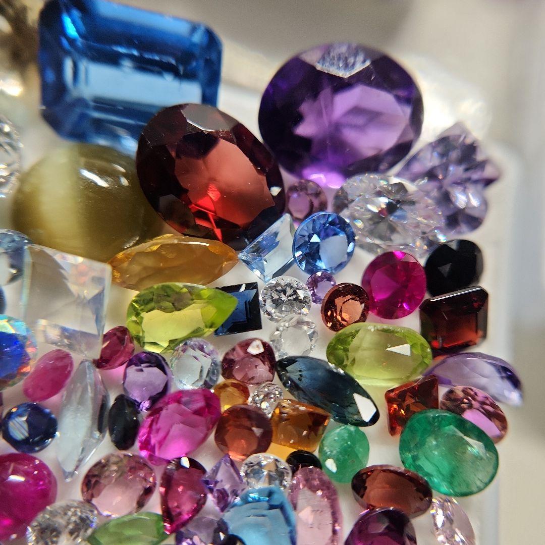 大量天然ルース他色石まとめ 2546 L108272418 - ビーズ・アクセサリー