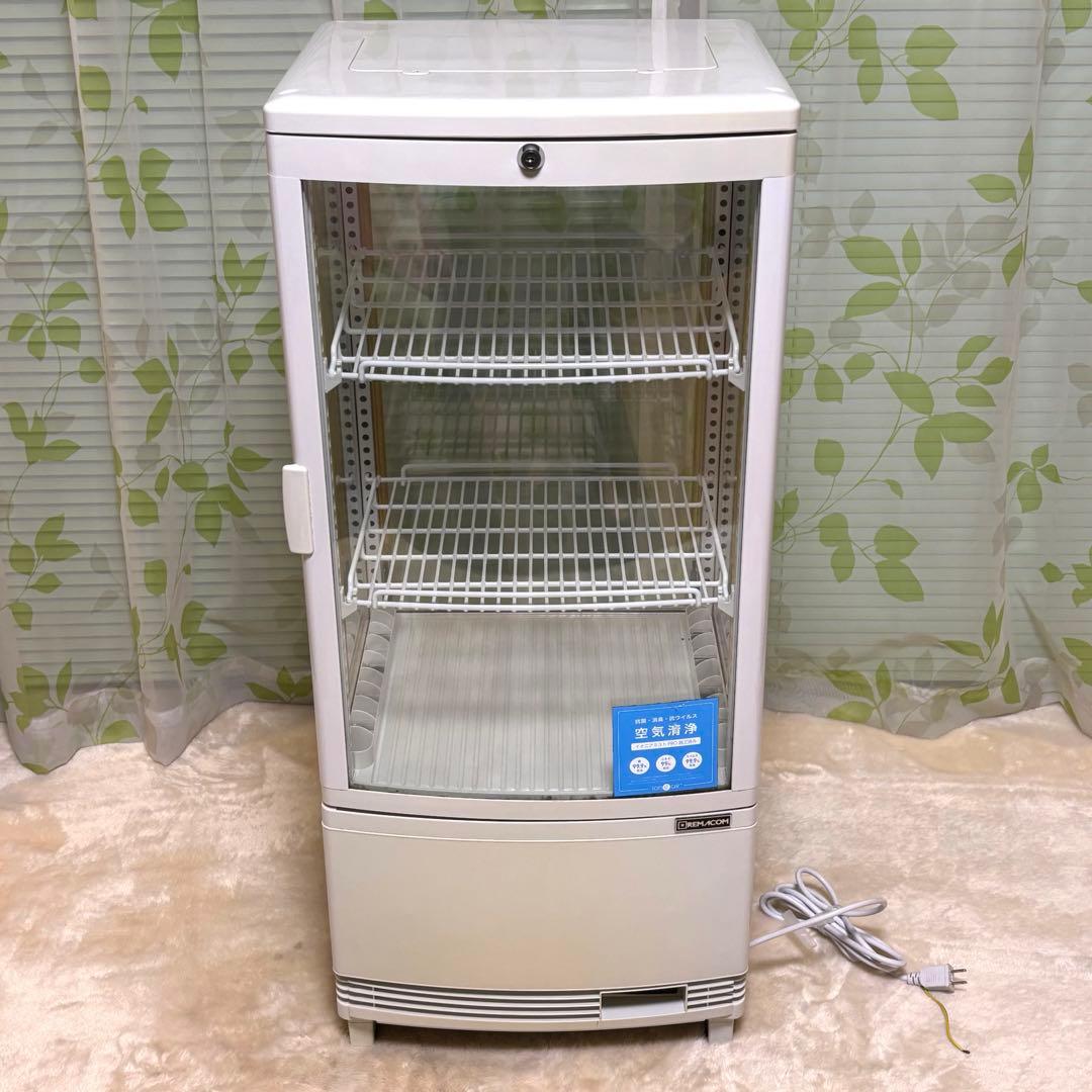 レマコム 卓上冷蔵ショーケース RCS-4G84SL 84L