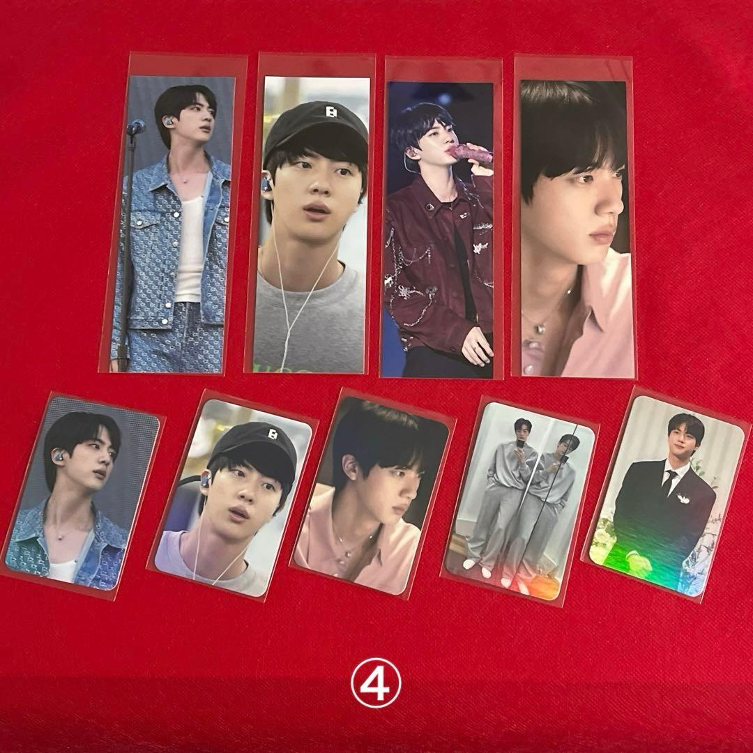 BTS ロングステッカー・ブックマーク・ホログラム両面フォトカード等♡Jin