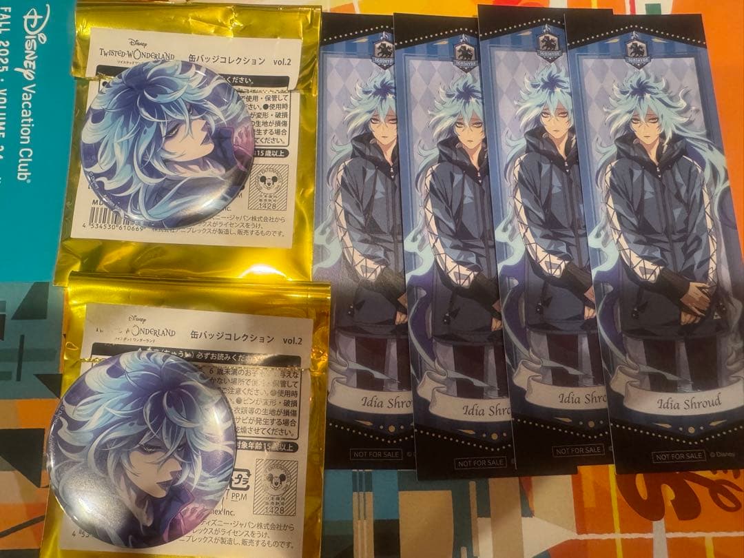 ツイステ ポップアップ AGF 缶バッジ イデア 特典 イグニハイド 寮服