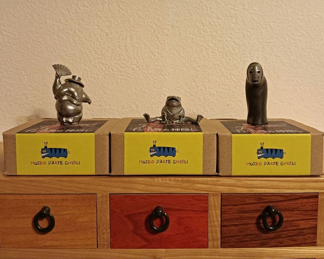 激レア】ジブリ美術館限定『 千と千尋の神隠し』フィギュア 3個セット