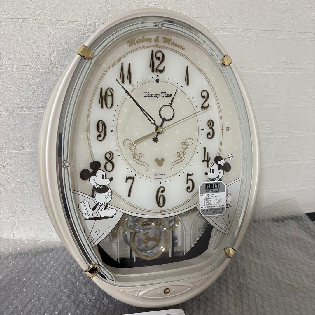 SEIKO ディズニー 電波掛時計 FW579W ミッキー&フレンズ セイコー