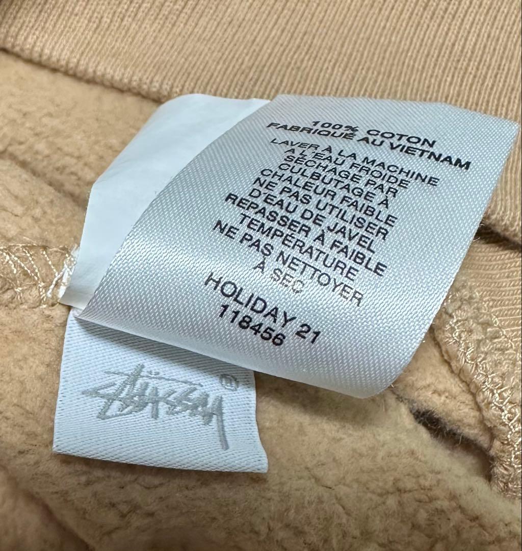 美品 STUSSY レア ブラウン パーカー Lサイズ