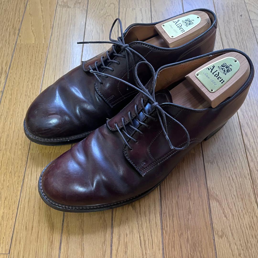 靴 Alden 53501 cordovan burgundy