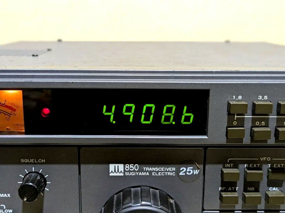 ク*ン様 現状品 杉山電機製作所 850 D 無線機 トランシーバー 受信機