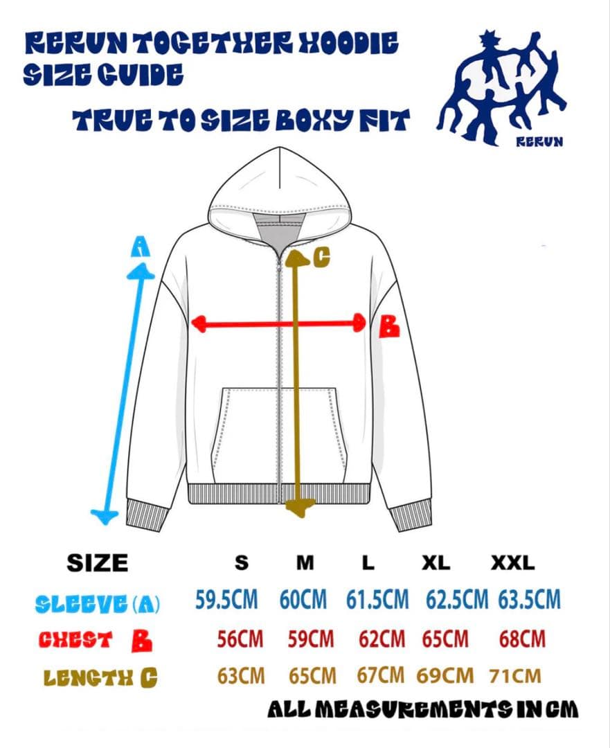 s*a様 RERUN ネイビー パーカー