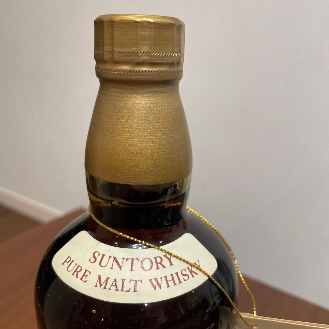 サントリーピュアモルトウイスキー 山崎 特級 向獅子 4516 箱付き 未