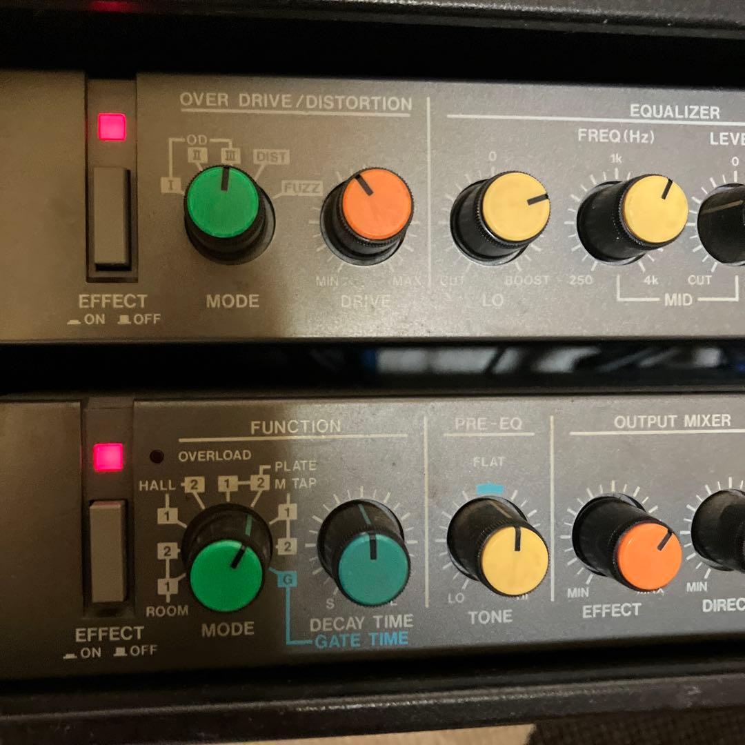 BOSS エフェクター、イコライザー、リバーブ　4体&専用ラック　セット　中古