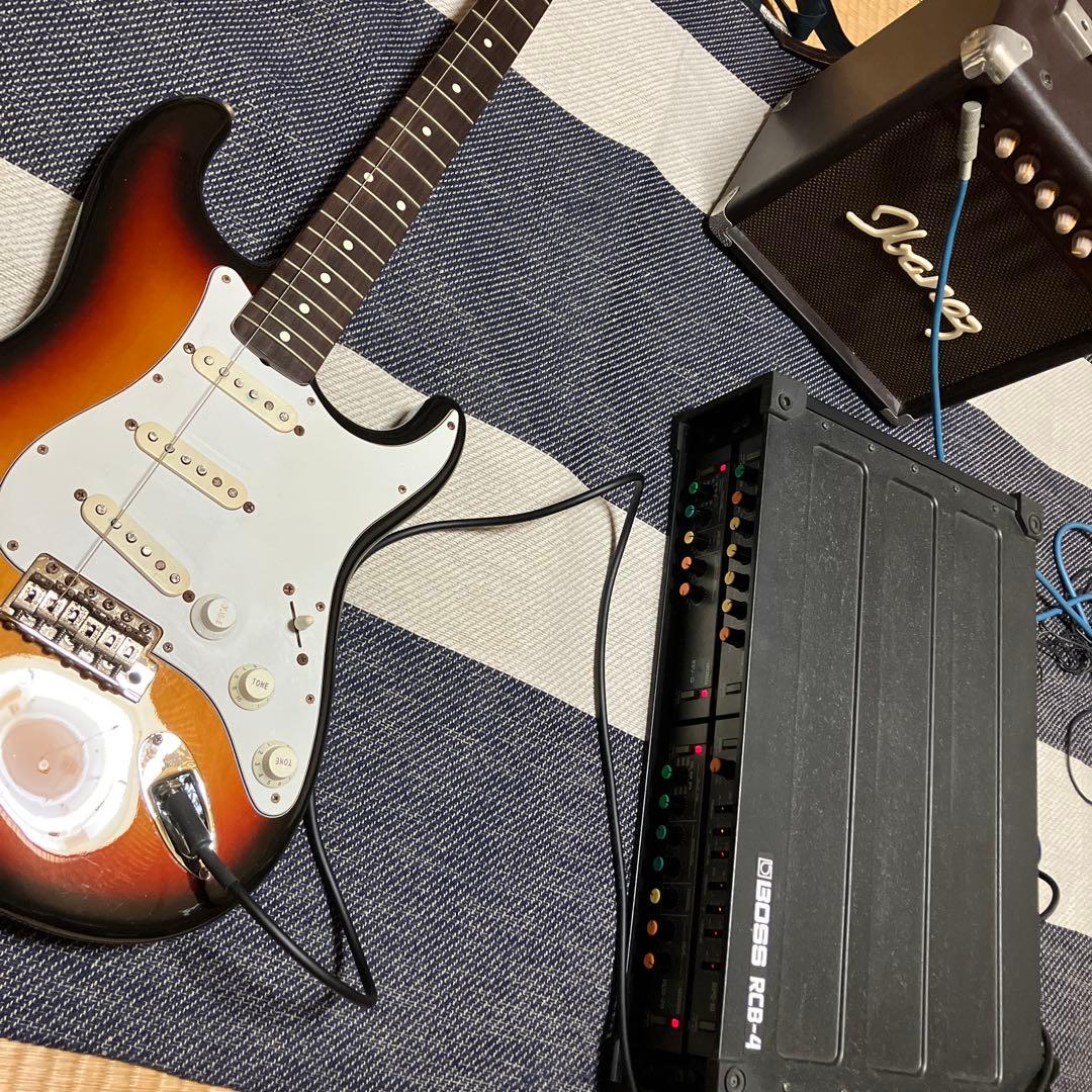BOSS エフェクター、イコライザー、リバーブ　4体&専用ラック　セット　中古