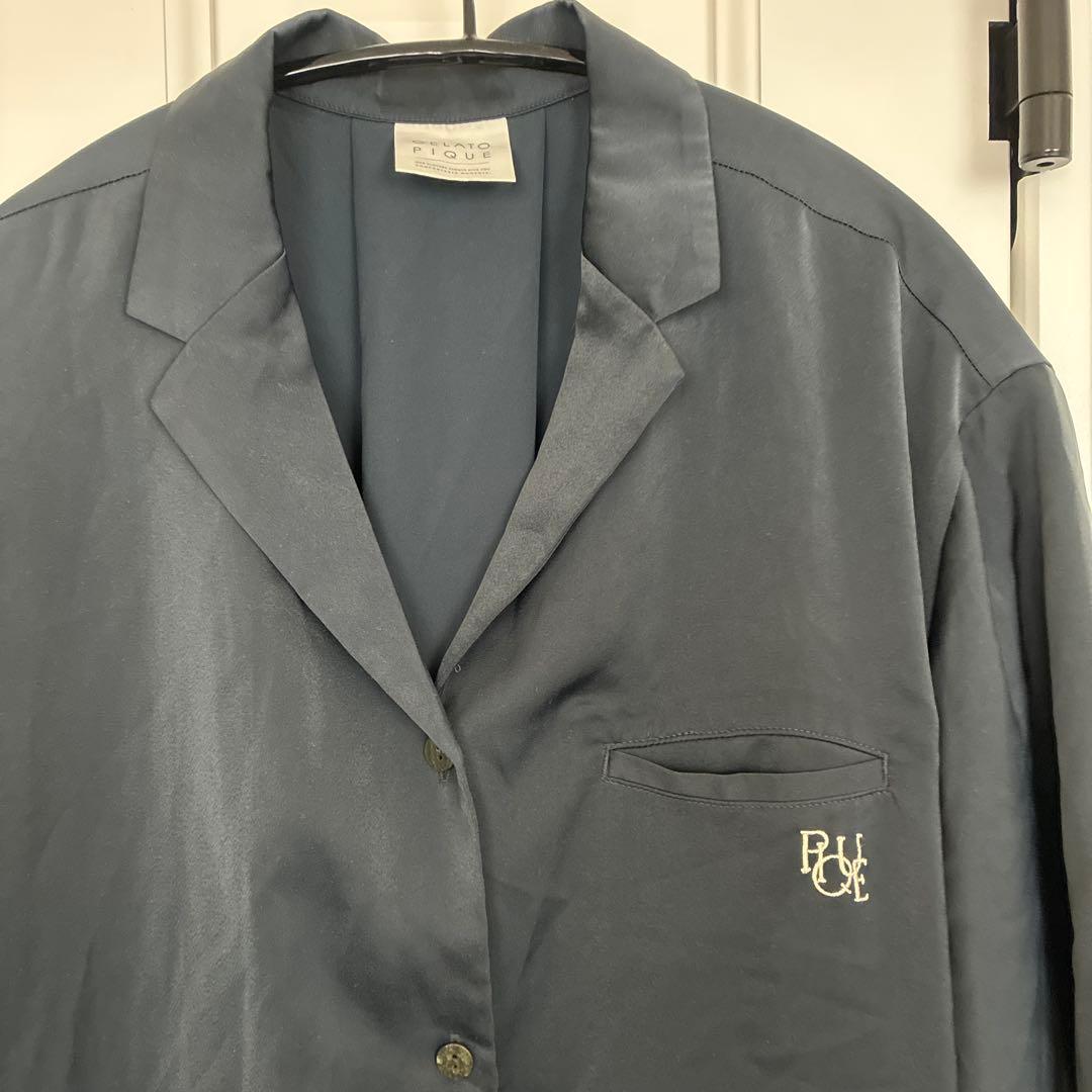 gelato pique サテントップス＆ロングパンツ 定価13640円