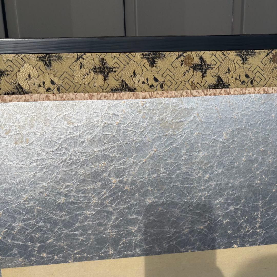 昭和レトロ 日本画 美人画 二曲屏風 白洋 落款あり 衝立 日本画家