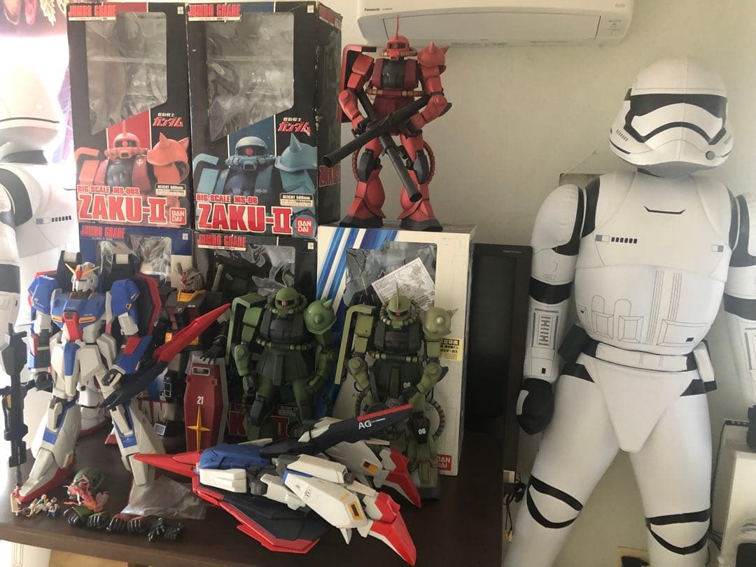 1/35 ジャンボグレード9体セットガンダム ザクII Zガンダム希少