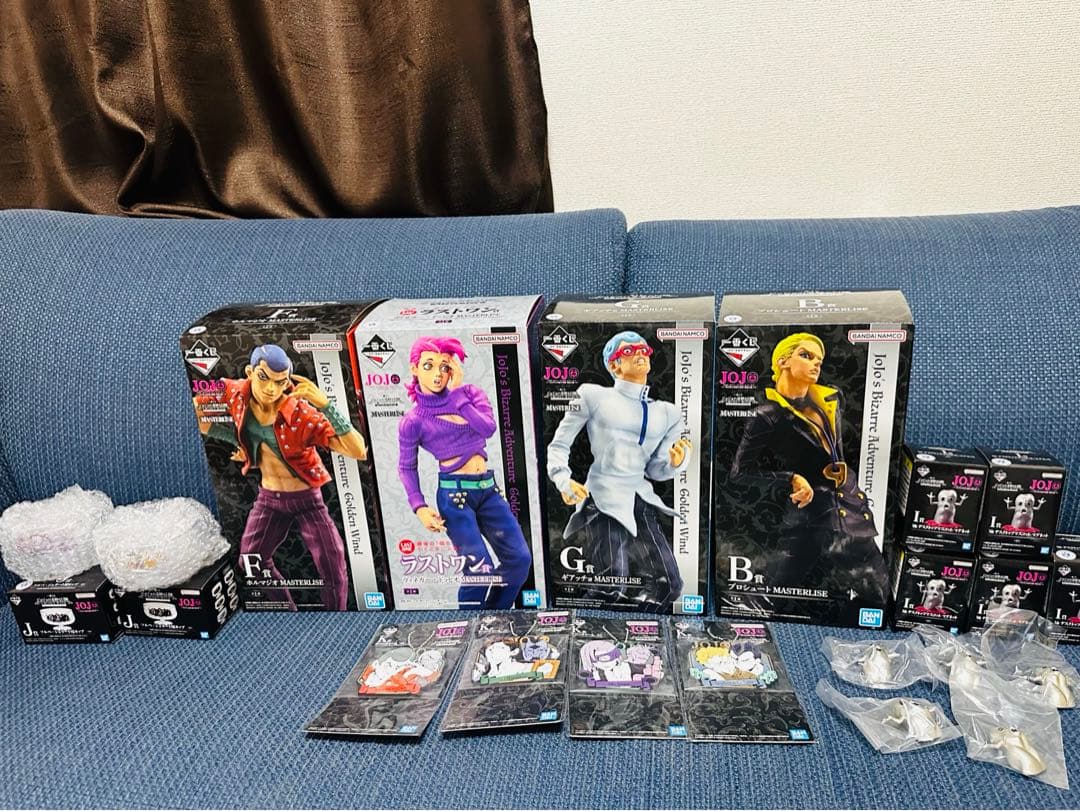 ジョジョの奇妙な冒険B賞F賞G賞ラストワン賞フィギュアセット おまけ付き