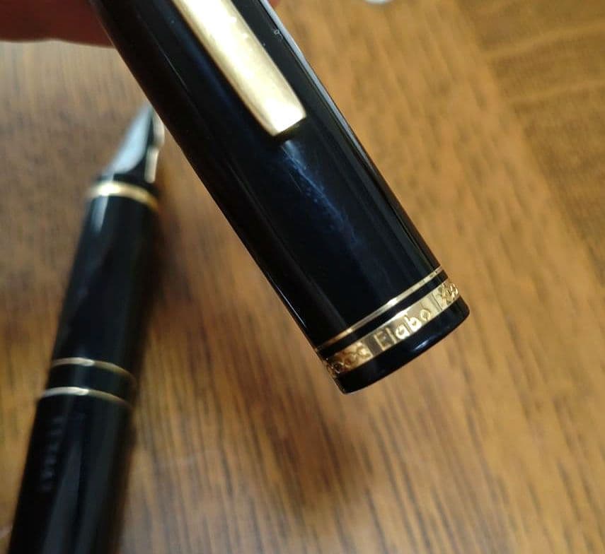 パイロット エラボー（ELABO） 万年筆 金色装飾 14K