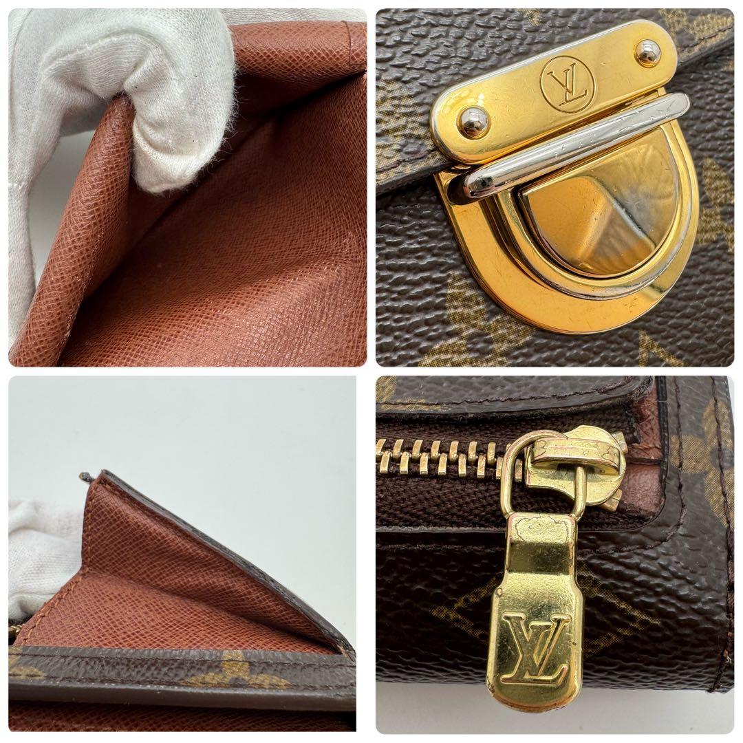 美品✨️ルイヴィトン　ポルトフォイユ　コアラ　カード９枚　財布　コンパクト
