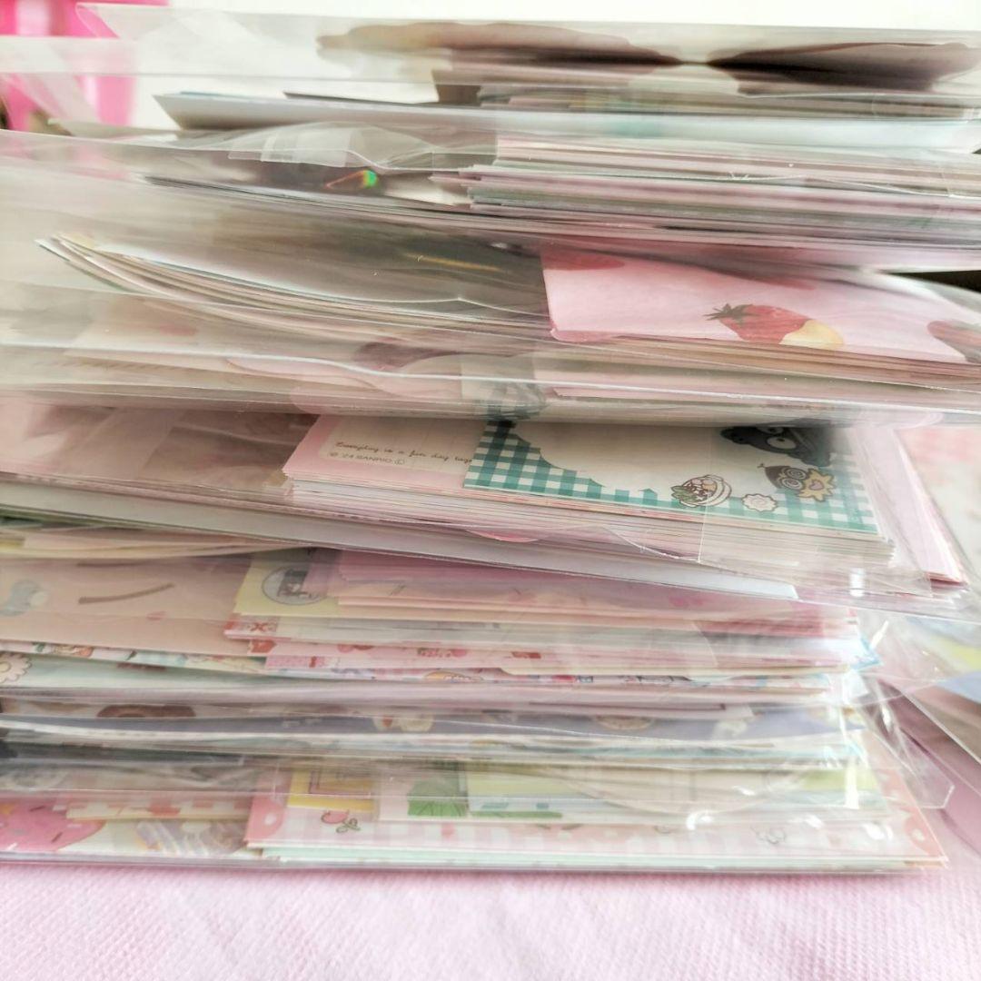 2kg メモ帳 マイメロ キティ 大量 まとめ売り サンリオ ディズニー